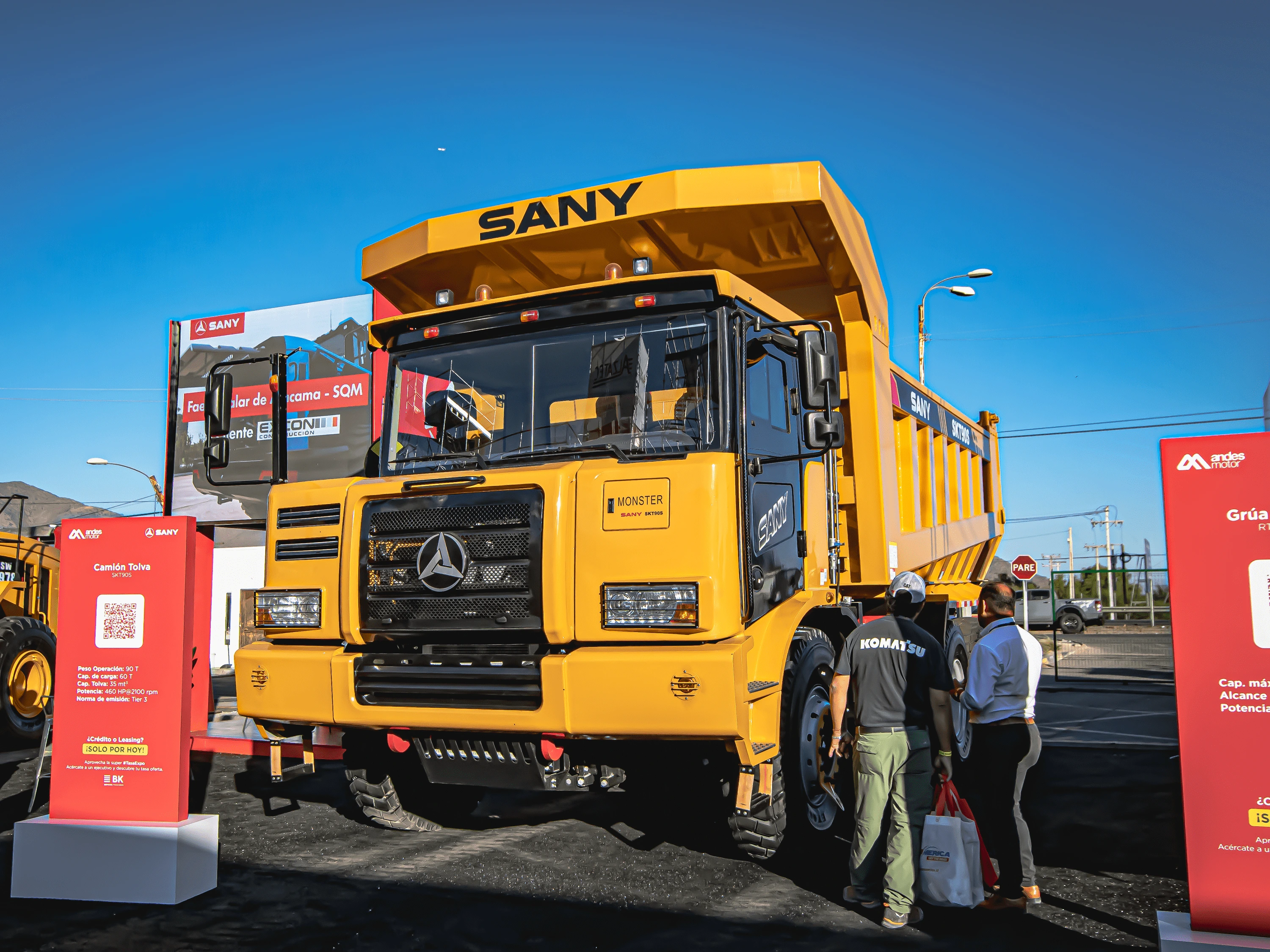 SANY estrenó el primer camión mixer 100% eléctrico del país